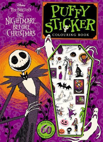 Nightmare Before Christmas: Puffy Sticker Colouring Book (Disney)