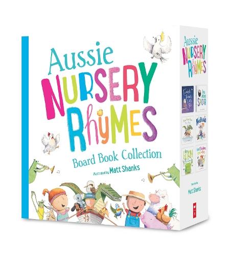 Aussie Nursery Rhymes 6-Board Book Collection