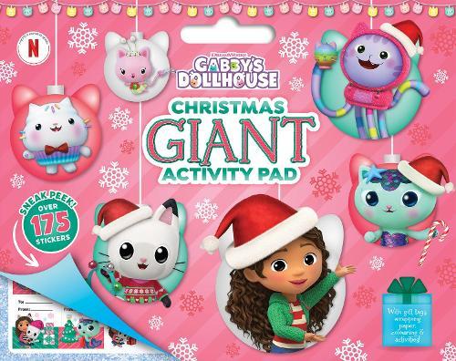 Gabby’s Dollhouse: Christmas Giant Activity Pad (DreamWorks)