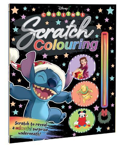 Disney Christmas: Scratch Colouring