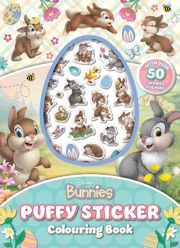Disney Bunnies: Puffy Sticker Colouring Book