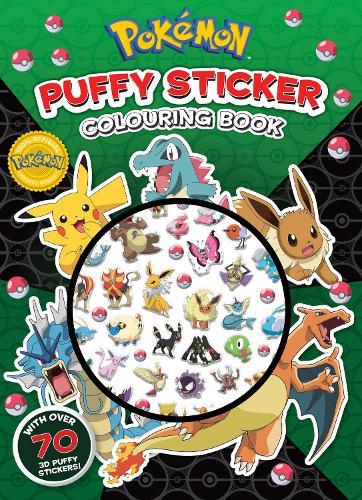 Pokemon: Puffy Sticker Colouring Book (Starring Legends)