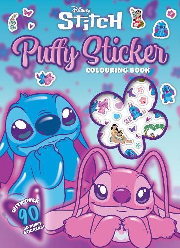 Stitch: Puffy Sticker Colouring Book (Disney)