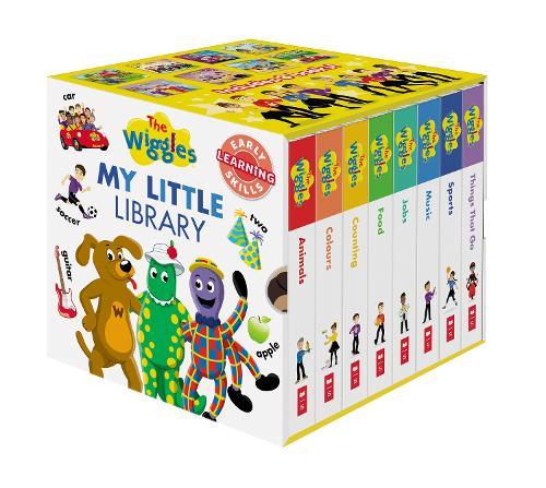 The Wiggles: My Little Early Learning 8-Book Library Cube