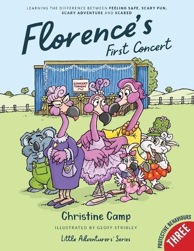 Florence's First Concert: Learning the difference between feelings safe, scary fun, scary adventure and scared