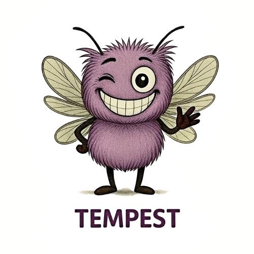 Tempest and the Rainbow Umbrella