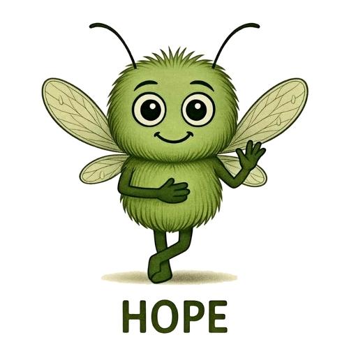 Hope and the Rainbow Umbrella