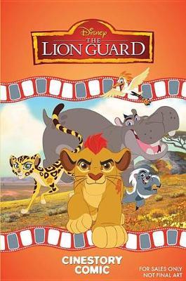 Disney the Lion Guard: The Traveling Baboon Show Cinestory Comic