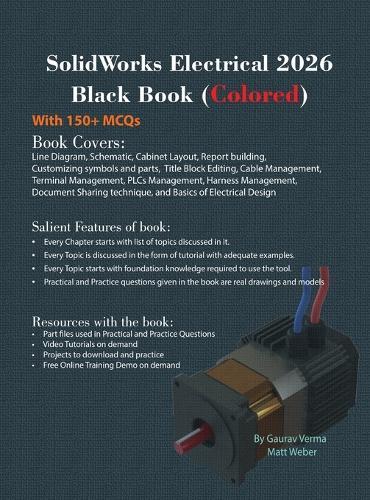 SolidWorks Electrical 2026 Black Book: (Colored)
