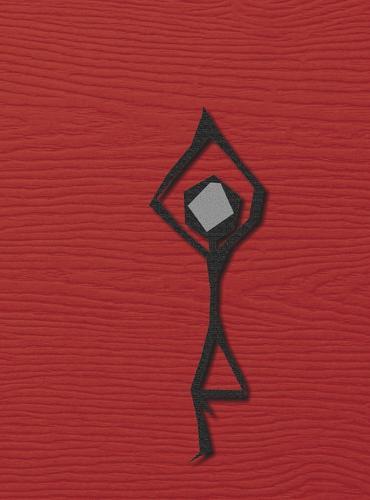 Notebook: 8.5 x 11 inches, lined paper, 110 pages (yoga notebook/journal/composition book).