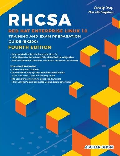 RHCSA Red Hat Enterprise Linux 10: Training and Exam Preparation Guide (EX200), Fourth Edition