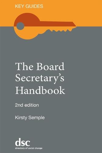 The Board Secretary's Handbook