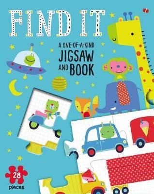 Jigsaw Puzzle Slipcase: Find It: A One-Of-A-Kind Jigsaw and Book