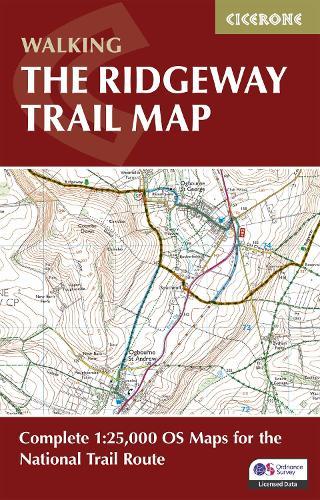 The Ridgeway Trail Map: Complete 1:25,000 OS Maps for the National Trail Route