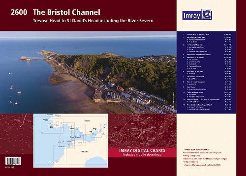 2600 Bristol Channel Chart Pack: Trevose Head to St David's Head including the River Severn