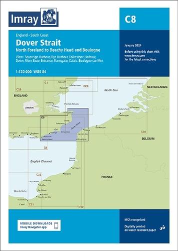 Imray Chart C8: Dover Strait