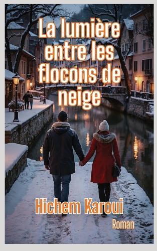 La lumiere entre les flocons de neige