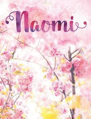 Naomi: Personalized Journal - A Pink Cherry Blossom Diary