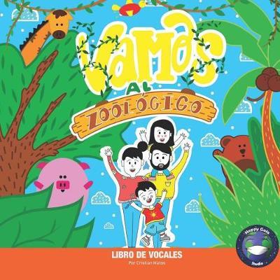 Vamos al zoológico: Libro de vocales