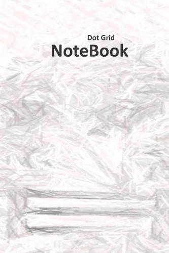 Dot Grid Notebook: Abstract Pencil Design