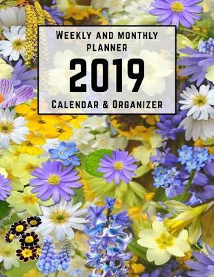 Weekly and Monthly Planner 2019 Calendar & Organizer: 12-Month Daily Weekly Monthly Planner 2019, Schedule, Organizer, Agenda and Calendar - (8,50x11,00)