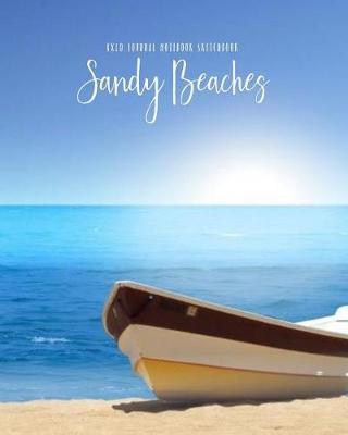 Sandy Beaches 8x10 Journal Notebook Sketchbook