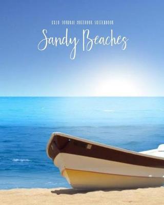 Sandy Beaches 8x10 Journal Notebook Sketchbook