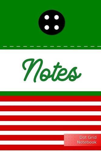 Notes Dot Grid Notebook: Christmas Elf - Punktraster Notizbuch Weihnachtself A5 120 Seiten