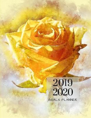 2019 2020 Floral Flowers 15 Months Daily Planner: Academic Hourly Organizer in 15 Minute Interval; Appointment Calendar with Address Book & Note Section; Monthly & Weekly Goals Journal with Quotes