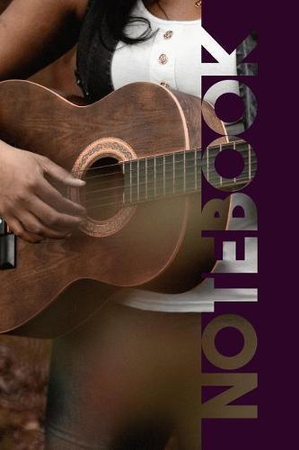 Notebook: Guitarra Acustica Gorgeous Composition Notebook for Folk Music Fans