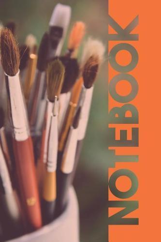 Notebook: Paintbrush Excellent Composition Notebook for Watercolour Artist