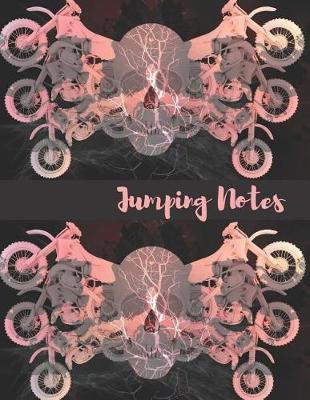 Jumping Notes: College Ruled Motocross Notebook