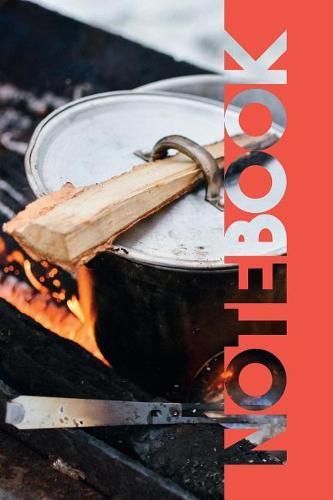 Notebook: Fire Pit Handy Composition Notebook for Pitmaster