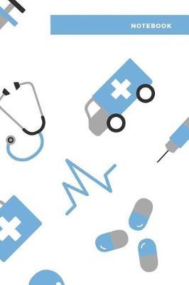 Notebook: Blue Medical Notebook