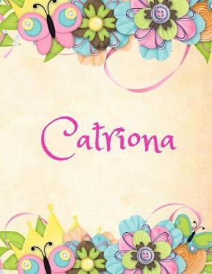 Catriona: Personalized Name Journal Composition Notebook