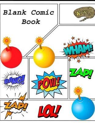 The Blank Comic Book Notebook: Draw Your Own Comics Express Your Kids Talent and Creativity with This Lots of Pages Comic Sketch Notebook 130 Pages