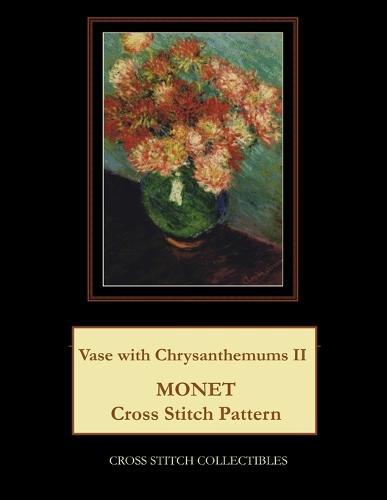 Vase with Chrysanthemums II: Monet Cross Stitch Pattern