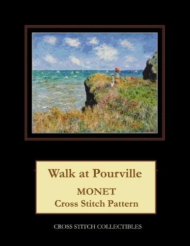 Walk at Pourville: Monet Cross Stitch Pattern