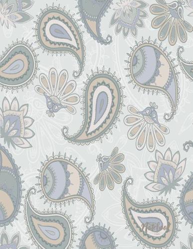 Notebook: Flower Mandala Cover and Dot Graph Line Sketch Pages, Extra Large (8.5 X 11) Inches, 110 Pages, White Paper, Sketch, Draw and Paint