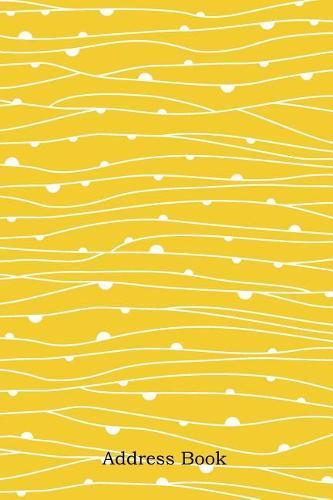 Address Book: Include Alphabetical Index with Abstract Design Pattern Cover