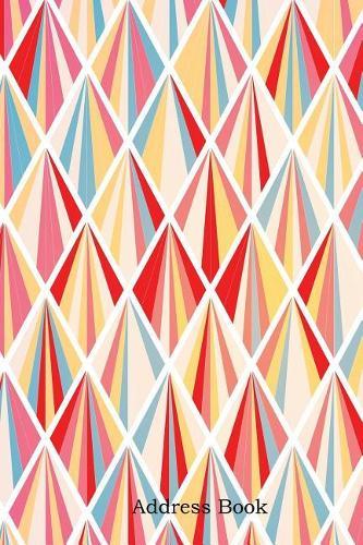 Address Book: Include Alphabetical Index with Color Pattern Cover