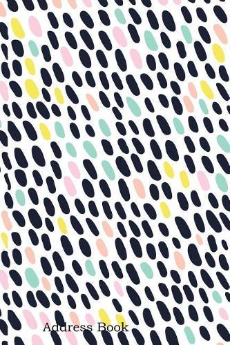 Address Book: Include Alphabetical Index with Creative Seamless Pattern Cover