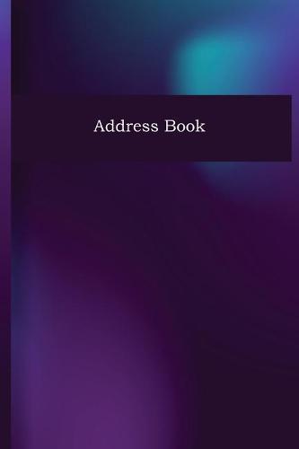 Address Book: Include Alphabetical Index with Abstract Modern Pattern Style Cover