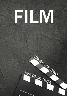 Storyboard Notebook: Film Notebook Journal,16:9 - 4 Panels with Narration Lines for Storyboard Sketchbook Ideal for Filmmakers, Advertisers, Animators, Notebook, Cinema Notebook