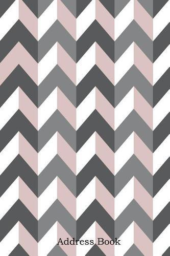 Address Book: Alphabetical Index with Minimal Pattern Style Cover