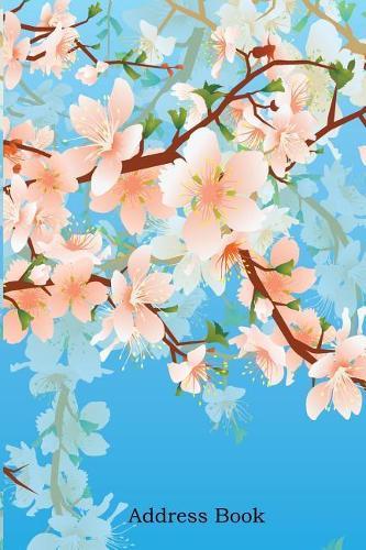Address Book: Alphabetical Index with Blossoming Tree Brunch in the Garden Cover