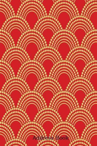 Address Book: Alphabetical Index with Chinese Traditional Oriental Ornament Cover