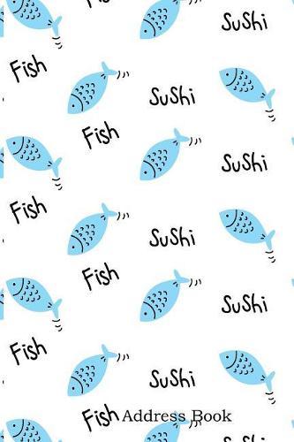 Address Book: Alphabetical Index with Cute Fish Pattern Style Cover