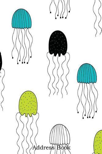 Address Book: Alphabetical Index with Cute Jellyfish Style Cover