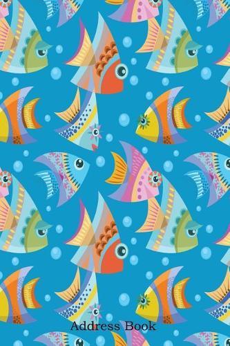 Address Book: Alphabetical Index with Fish Graphic Cover